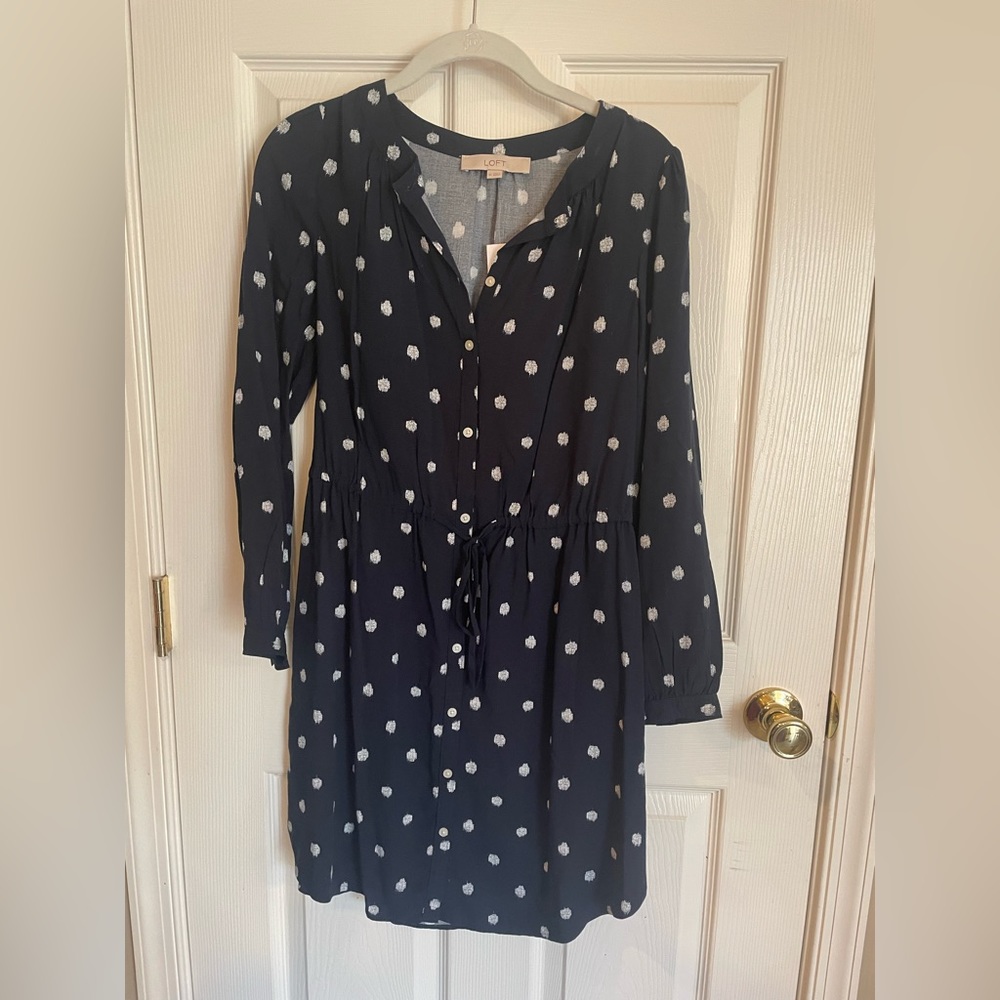 Lightweight summer dress -  versatile polka dot!  Super cute!